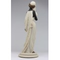 statueta " Art Deco Lady ".  Auro Belcari . 1987 new old stock !